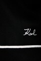 Karl Lagerfeld pulóver A3W18023 fekete