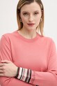 PS Paul Smith sweter wełniany pomarańczowy W2R.577N.T31327