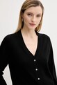 PS Paul Smith kardigan wełniany czarny W2R.578N.T31327