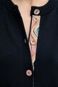 PS Paul Smith kardigan wełniany W2R.585N.T31330 granatowy