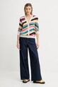 PS Paul Smith kardigan wełniany W2R.588N.T31328 beżowy AW25