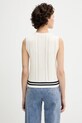Odzież PS Paul Smith kamizelka z domieszką wełny W2R.592N.T31335 beżowy