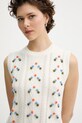 PS Paul Smith kamizelka z domieszką wełny W2R.592N.T31335 beżowy