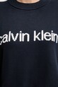 Bombažen pulover Calvin Klein Jeans LV047C311G mornarsko modra