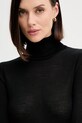 Vlněný svetr Simona Corsellini černá A25CPMGE0201