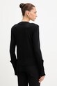 Îmbrăcăminte Simona Corsellini cardigan din lână A25CPCRE0201 negru