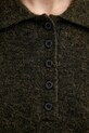 Gestuz sweter wełniany 10910589 zielony