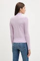 Îmbrăcăminte Karl Lagerfeld Jeans cardigan din bumbac A3W18010 violet
