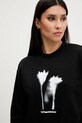 Mikina Karl Lagerfeld Jeans černá A3W20034