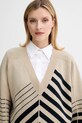 BOSS sweter wełniany beżowy 50542884