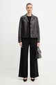 Шерстяной свитер BOSS 50544987 чёрный AW25