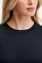 BOSS t-shirt wełniany 50544996 granatowy