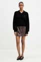 Hugo Blue sweter wełniany 50543059 czarny AW25
