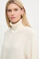 MICHAEL Michael Kors sweter wełniany beżowy MT5617UF2G