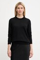 MICHAEL Michael Kors sweter wełniany okrągły czarny MT5619D4VR