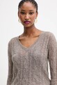 Guess sweter IZABELLA brązowy W5YR00.Z3HQ0