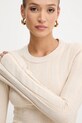 Guess sweter z domieszką wełny GEMMA beżowy W5YR13.Z3OT0