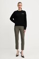 Pinko pulover de lână 105561.A2SI negru AW25