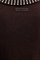 Pulover s primesjo volne Pinko 105530.A2S4 rjava