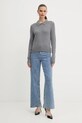 Pulover s primesjo volne Pinko 105530.A2S4 siva AW25