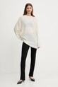 Μάλλινο πουλόβερ Pinko 105749.A2UN μπεζ AW25