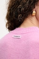 Вълнен пуловер Pinko 105749.A2UN виолетов