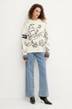 Pulover s primesjo volne Pinko 105427.A2PK bež AW25