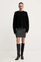 Светр із додаванням вовни Pinko 105505.A2R1 чорний AW25