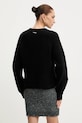 Odzież Pinko sweter z dodatkiem wełny 105505.A2R1 czarny