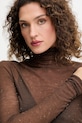 Pinko sweter brązowy 105821.A2PM
