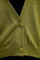 United Colors of Benetton cardigan de lână 109PD6056 verde