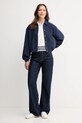 United Colors of Benetton pulover de bumbac 1294E301D bej AW25