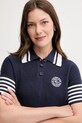 United Colors of Benetton pulover de bumbac bleumarin 1294E301D