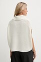 Odzież United Colors of Benetton poncho z dodatkiem wełny 1344DU01K beżowy