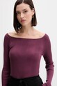Πουλόβερ United Colors of Benetton μωβ 16UYD10E7