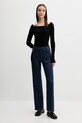 United Colors of Benetton sweter 16UYD10E7 czarny AW25