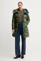 OUI sweter z dodatkiem wełny 94268 zielony AW25