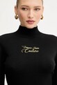 Versace Jeans Couture sweter z dodatkiem wełny czarny 79HAFMH8.CMH62