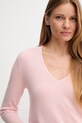 Μάλλινο πουλόβερ United Colors of Benetton ροζ 1002D401Y