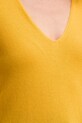Вълнен пуловер United Colors of Benetton 1002D401Y жълт