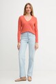 United Colors of Benetton maglione in lana 1002D401Y arancione AW25