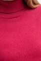 United Colors of Benetton sweter z dodatkiem wełny dziecięcy 102HD203X różowy