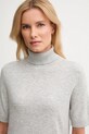 United Colors of Benetton sweter z dodatkiem wełny dziecięcy szary 102HD203X