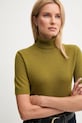 Дитячий светр з додаванням вовни United Colors of Benetton зелений 102HD203X