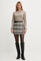 United Colors of Benetton sweter z dodatkiem wełny 102HD4032 beżowy AW25