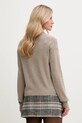 Odzież United Colors of Benetton sweter z dodatkiem wełny 102HD4032 beżowy