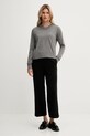 United Colors of Benetton sweter z dodatkiem wełny 102HD4032 szary AW25