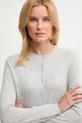 Кардиган с добавлением шерсти United Colors of Benetton серый 102HD502B