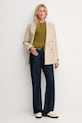 Кардиган с добавлением шерсти United Colors of Benetton 102HD502B зелёный AW25