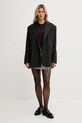 United Colors of Benetton kardigan z dodatkiem wełny 102HD502B bordowy AW25